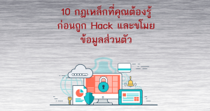 10 กฏเหล็กที่คุณต้องรู้ ก่อนถูก Hack และขโมยข้อมูลส่วนตัว